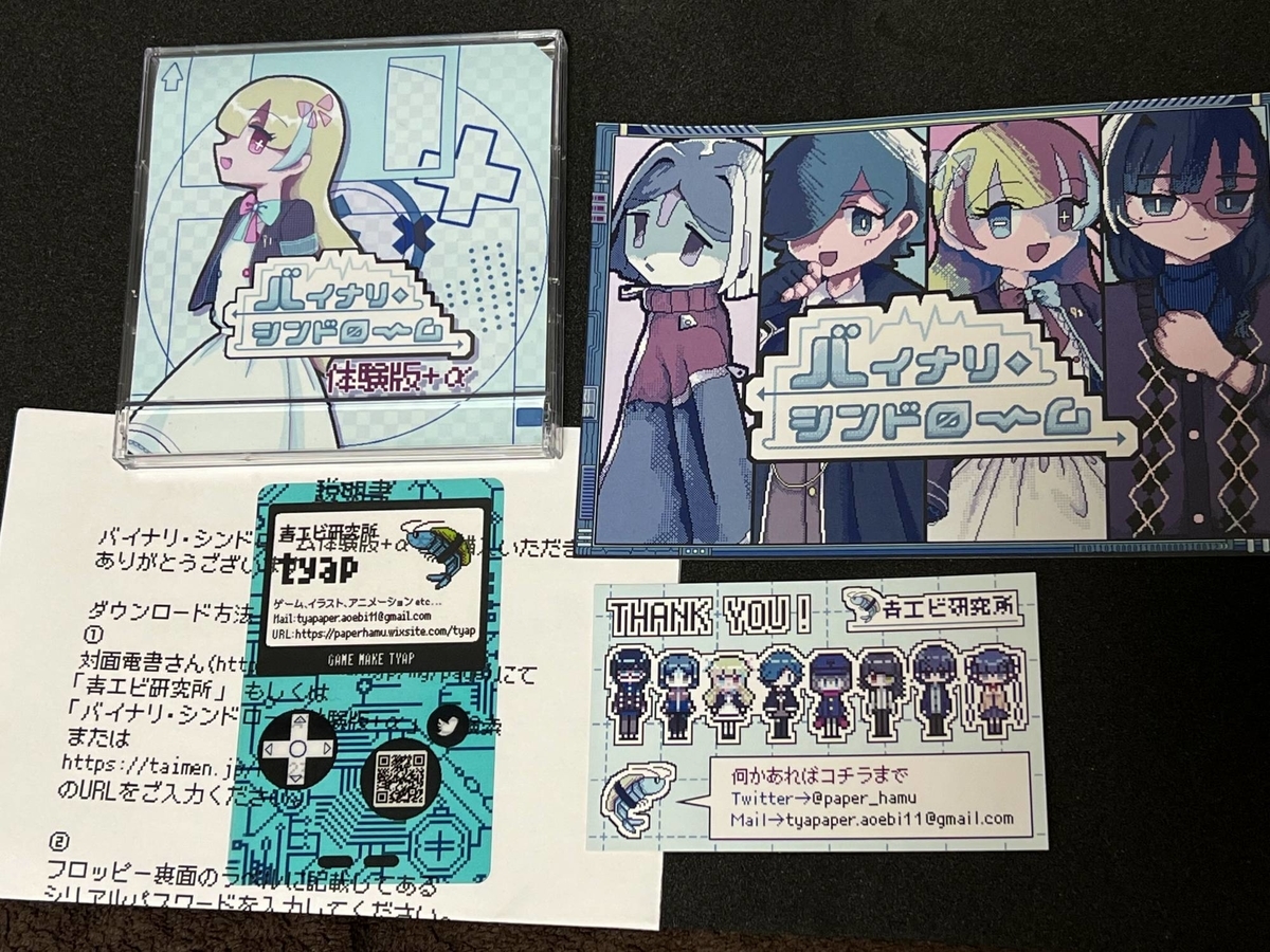 フロッピー風 バイナリ シンドローム体験版 が届いた 絶対simple主義 フロッピー風 バイナリ シンドローム体験版 が届いた 絶対simple主義
