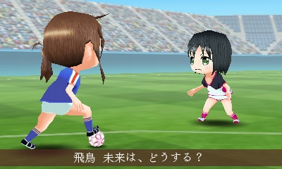 3DS「高円寺女子サッカー3」レビュー！チームメンバーは忍者に