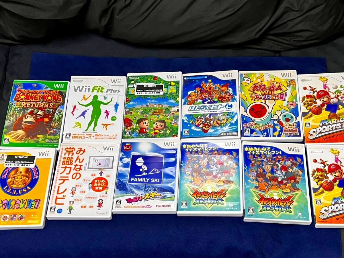 定番以外は出るのか！？「じゃんく Wiiソフト10本セット」福袋を