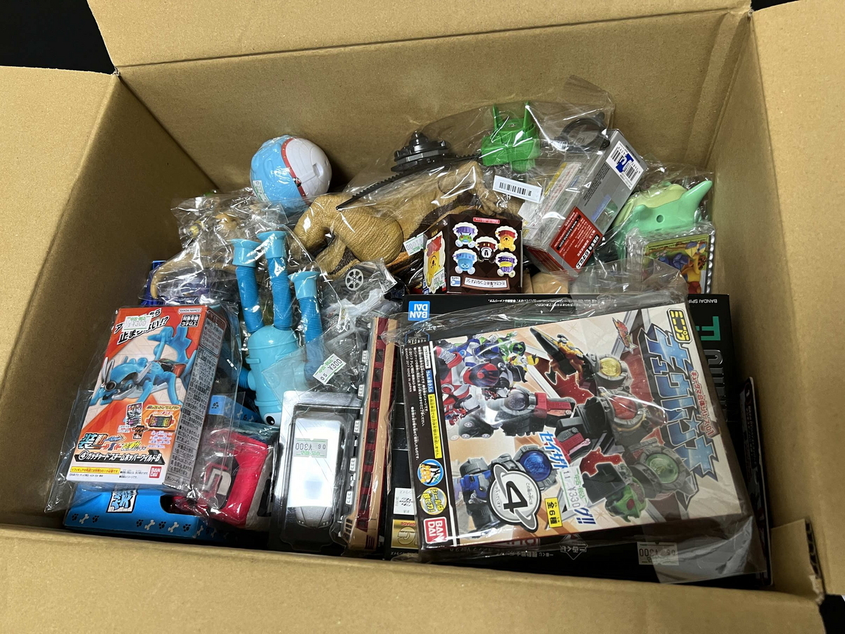 福袋開封】「ノンジャンルおもちゃいっぱいセット」を開封！駿河屋