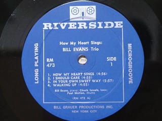 Bill Evans: Moon beams (1962) 今夜のモノラル盤 - K's Jazz Days