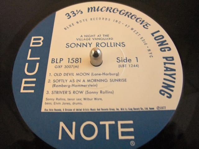 BLP1581) Sonny Rollins: A Night at the Village Vanguard