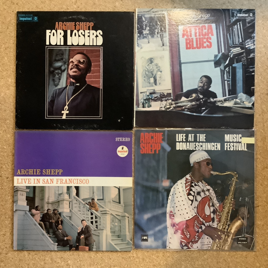 Archie SheppのDiscographyと保有音源 - K's Jazz Days