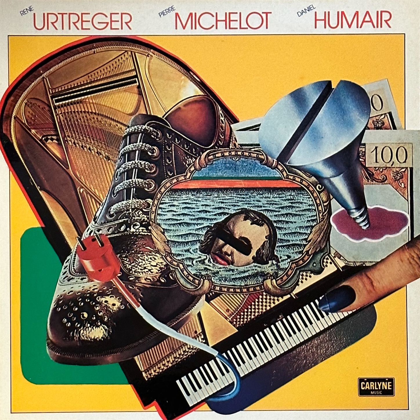 仏LP Rene Urtreger, Daniel Humair, Pierre Michelot Hum! CAR007 CARLYNE MUSIC /00260 Daniel Humair, René Urtreger, Pierre Michelot – Hum