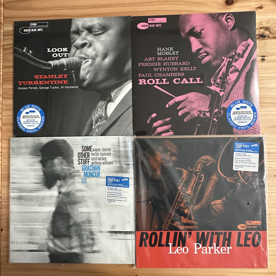 Blue Note Discography:追加はSam Rivers, Dexter Gordon, Baby