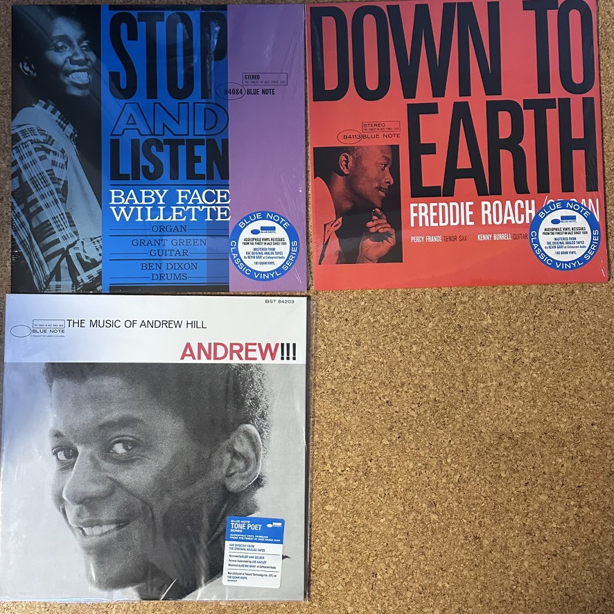 Blue Note Discography:追加はSam Rivers, Dexter Gordon, Baby