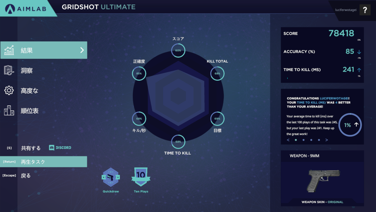 Aim Lab毎日日記#25