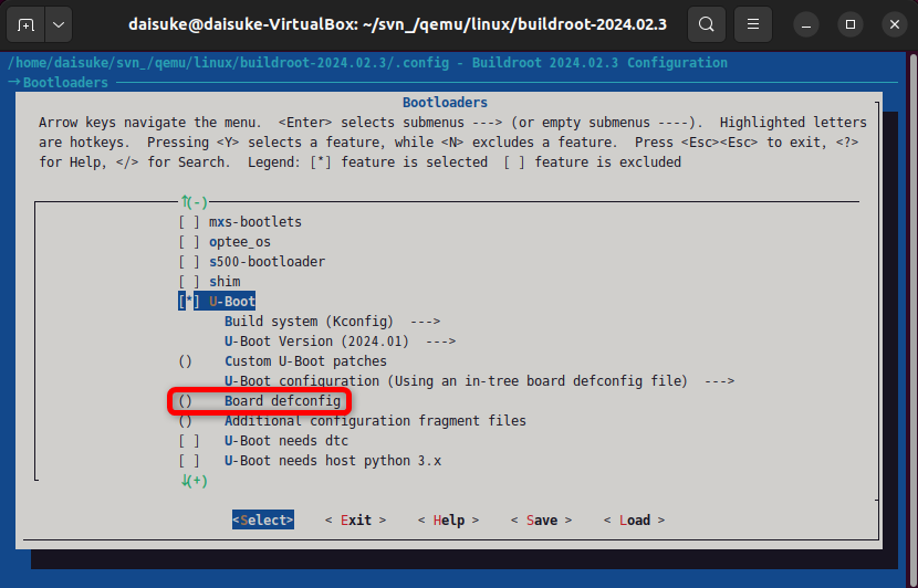 QEMUで組み込みLinux(Buildroot+BusyBox)にU-Bootを追加する - 土日の勉強ノート