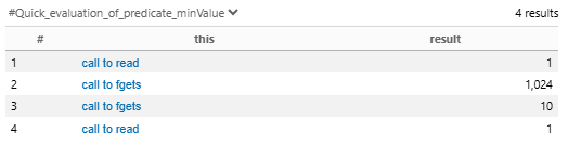 正常にsizeが静的に決まらないようにした後のQuick Evaluation: minVlaue