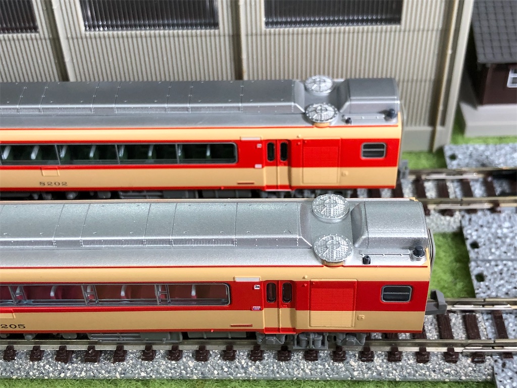 □新旧比較□ MICRO ACE 名鉄キハ8000系 特急北アルプス 晩年3両セット