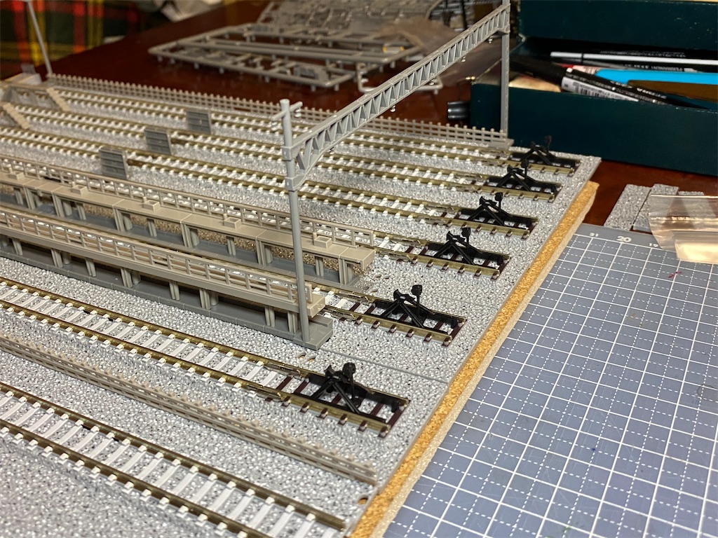 □作ってみた□TOMIX 91017 車両基地レール（延長部） - 「大体」で