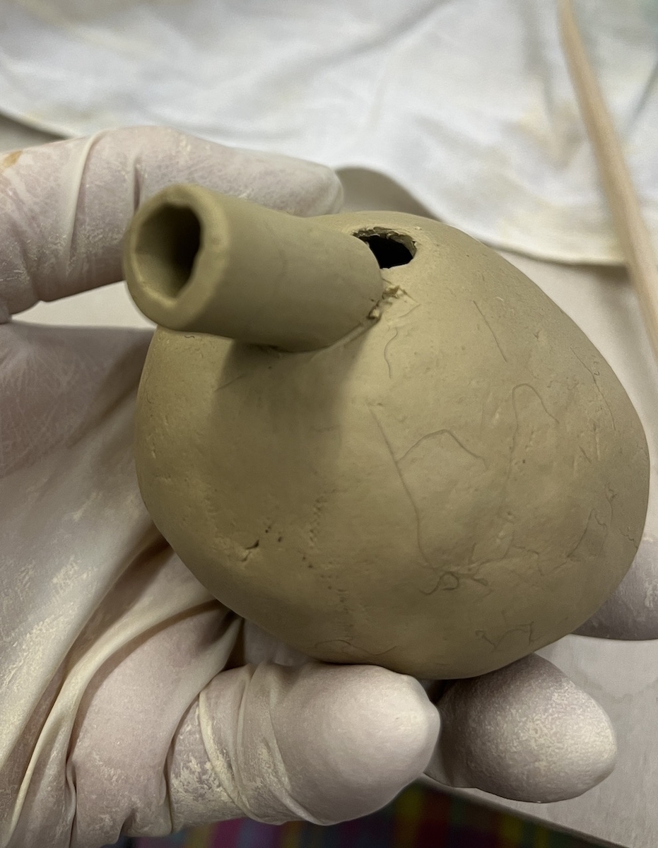 土笛作り！ - 代田陶芸教室のブログ。