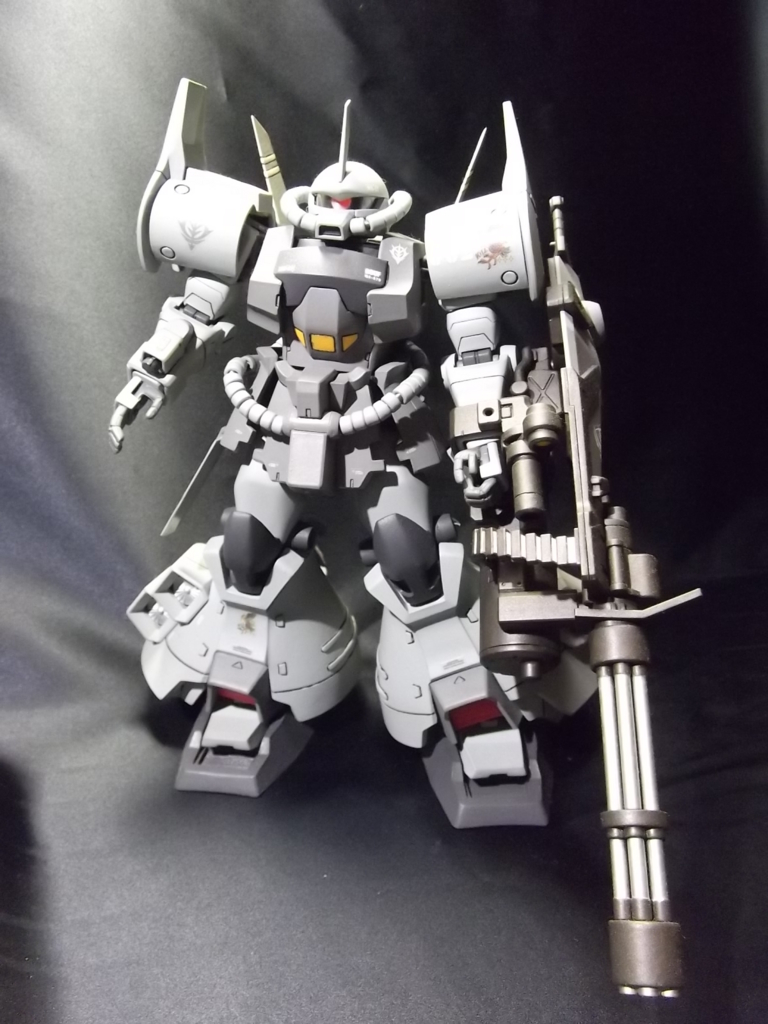 1/100グフ・フライトタイプ(改造パーツ使用) - 田舎暮らしと