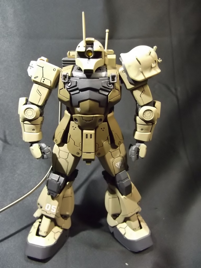 １ 100ザク スナイパータイプ 改造パーツ使用 田舎暮らしとガンプラ
