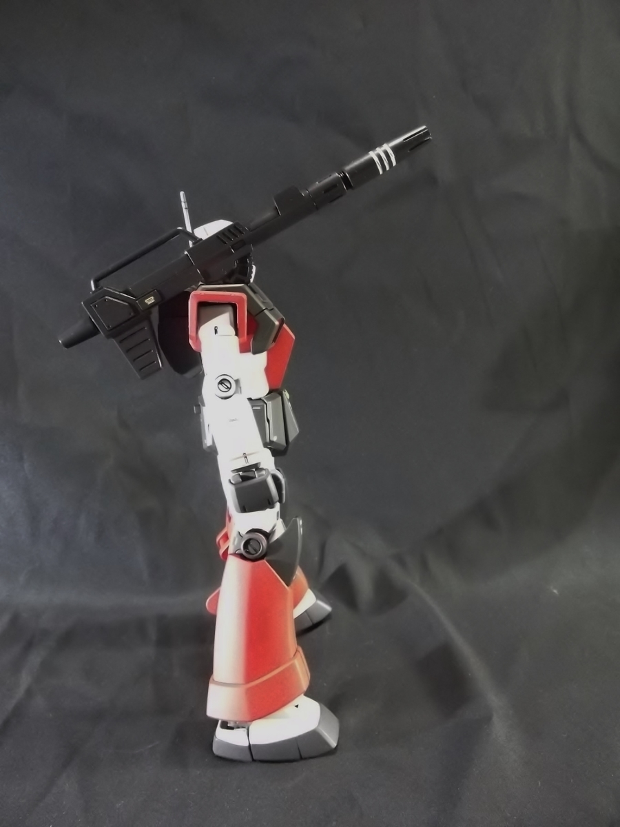 1／100☆ガレージキット☆ジムキャノン塗装済み完成品☆最終