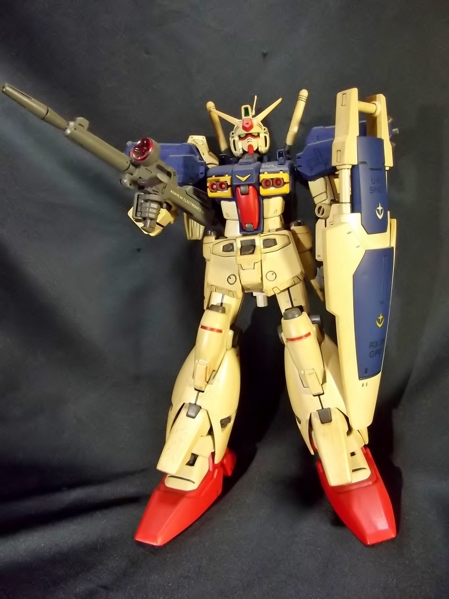 1/100MGガンダムGP01フルバーニアン - 田舎暮らしとガンプラ