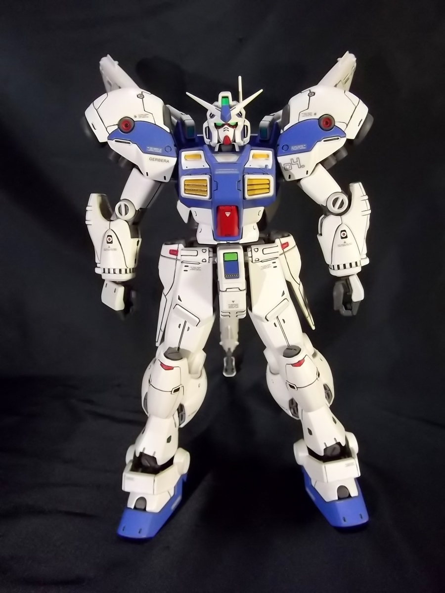 1/100REガンダムGP04ガーベラ - 田舎暮らしとガンプラ