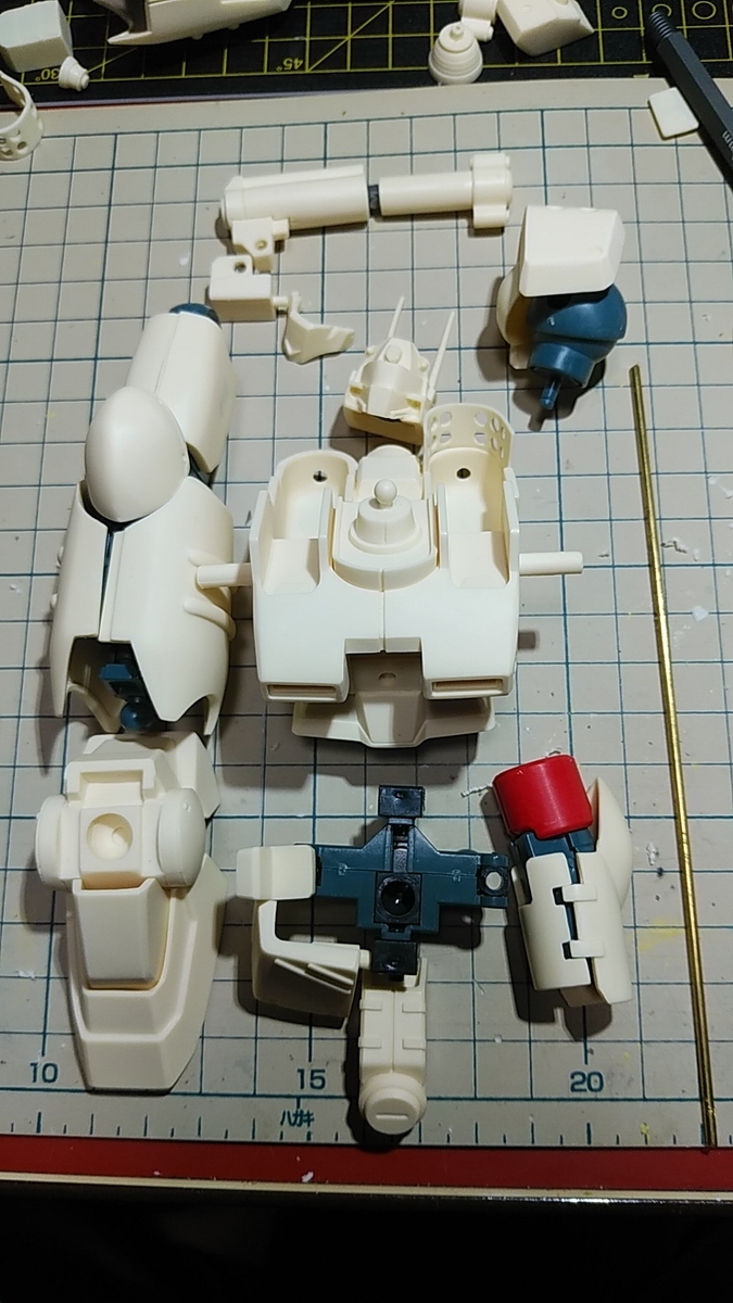 □B-CLUB 1/144スケール 量産型ガンキャノン: P,Nみやこの模型製作記