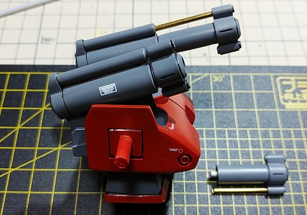1/100量産型ガンキャノン（改造パーツ使用） - 田舎暮らしとガンプラ