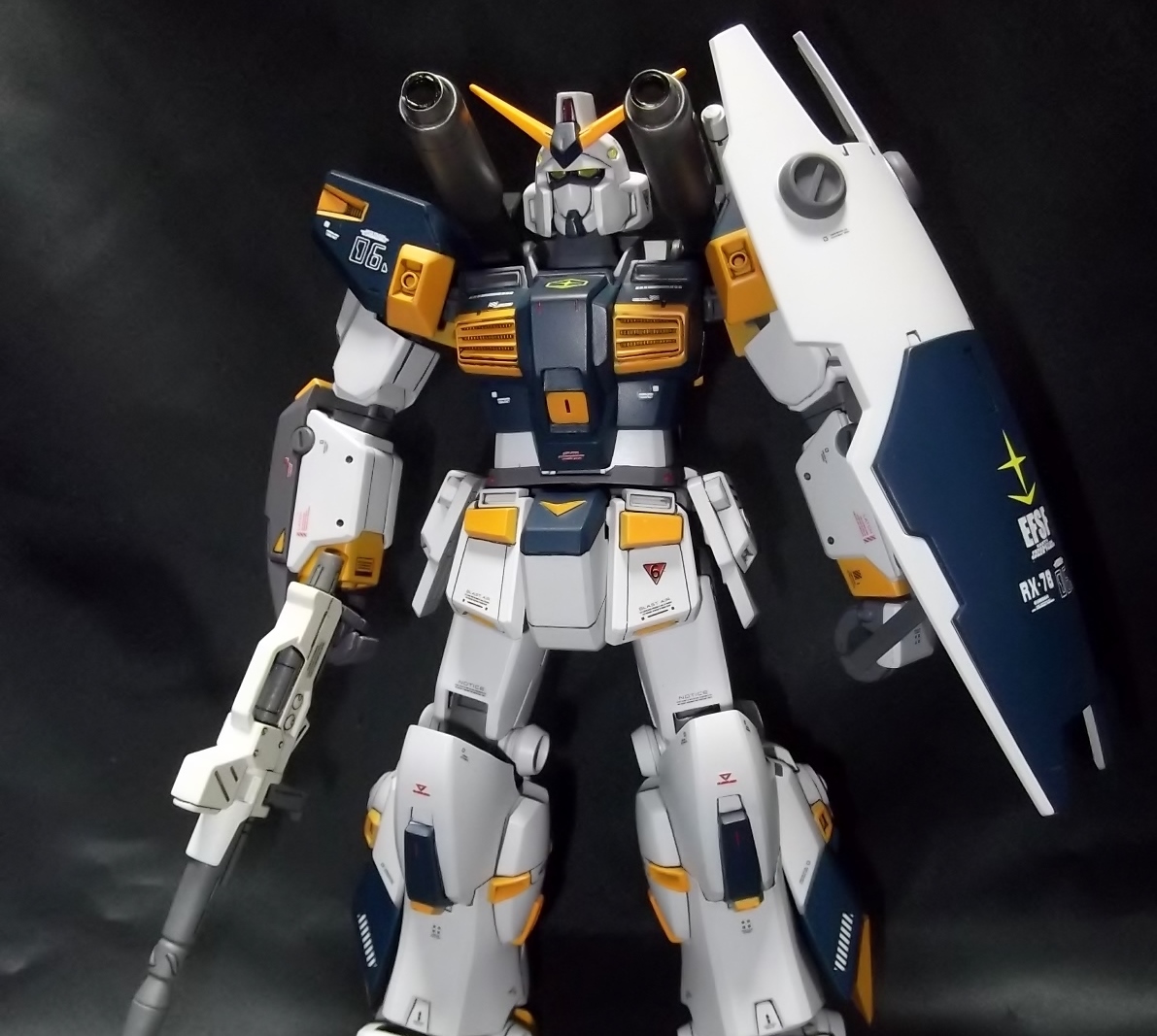 1/100 ガンダム6号機（改造パーツ使用） - 田舎暮らしとガンプラ