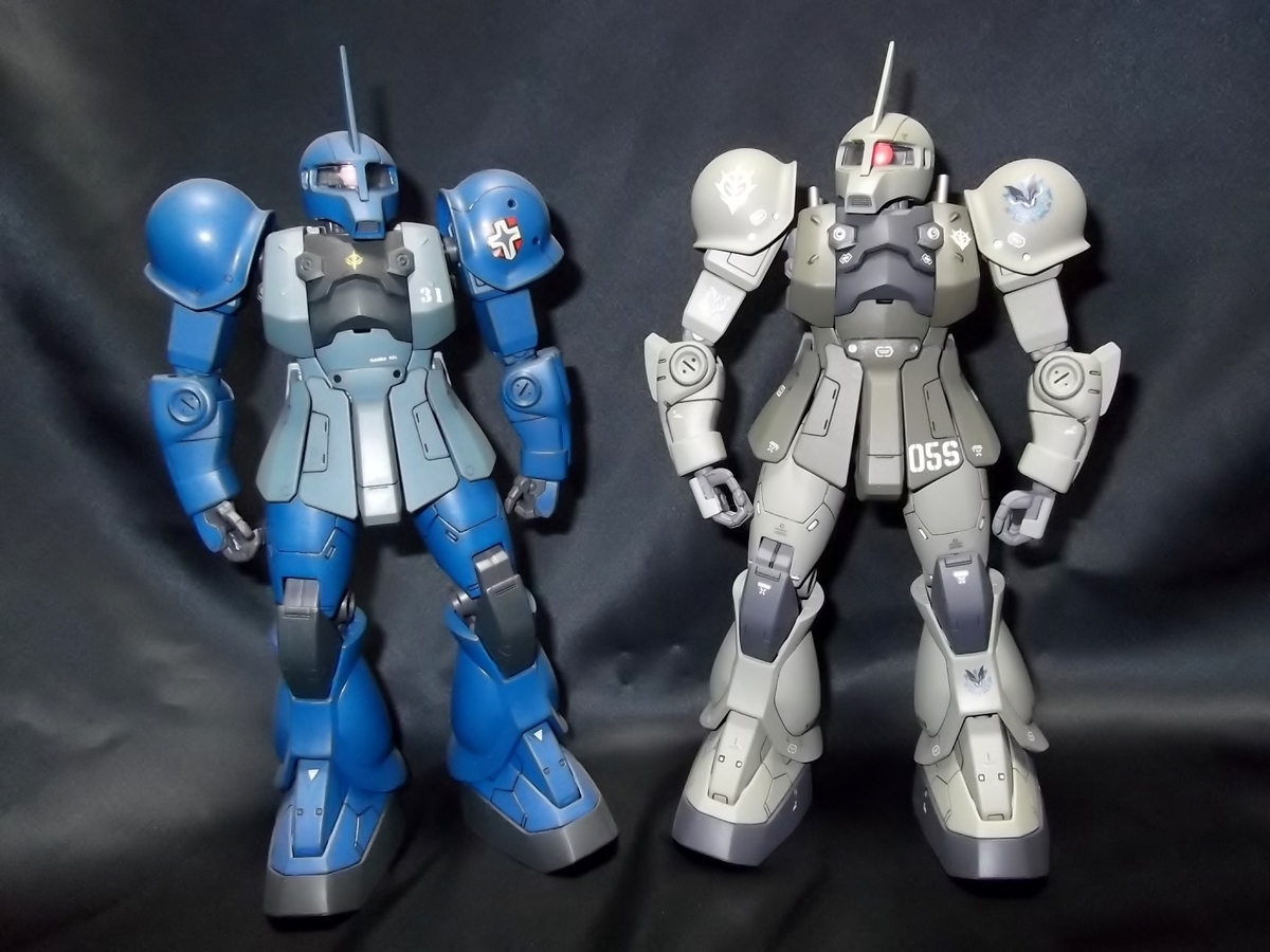 1/100 ゲラートシュマイザー専用ザクⅠ（ランバラルザクⅠ＋ジョニザク