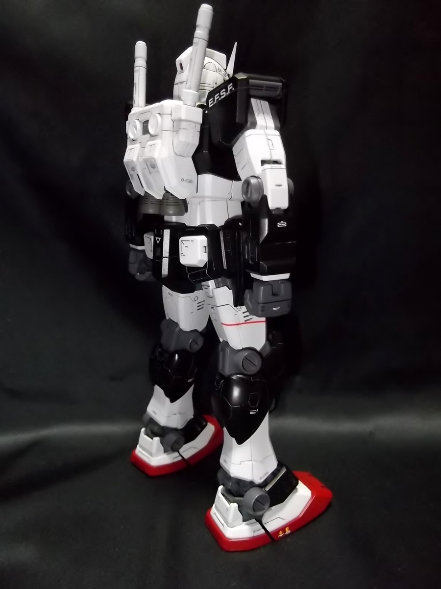1/100 プロトタイプガンダム(B-CLUB改造パーツ使用) - 田舎暮らしと