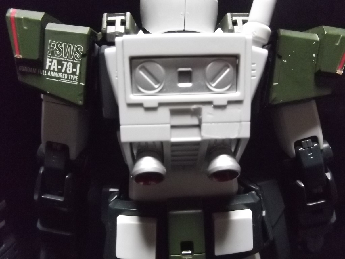 1/100 プロトタイプガンダム(B-CLUB改造パーツ使用) - 田舎