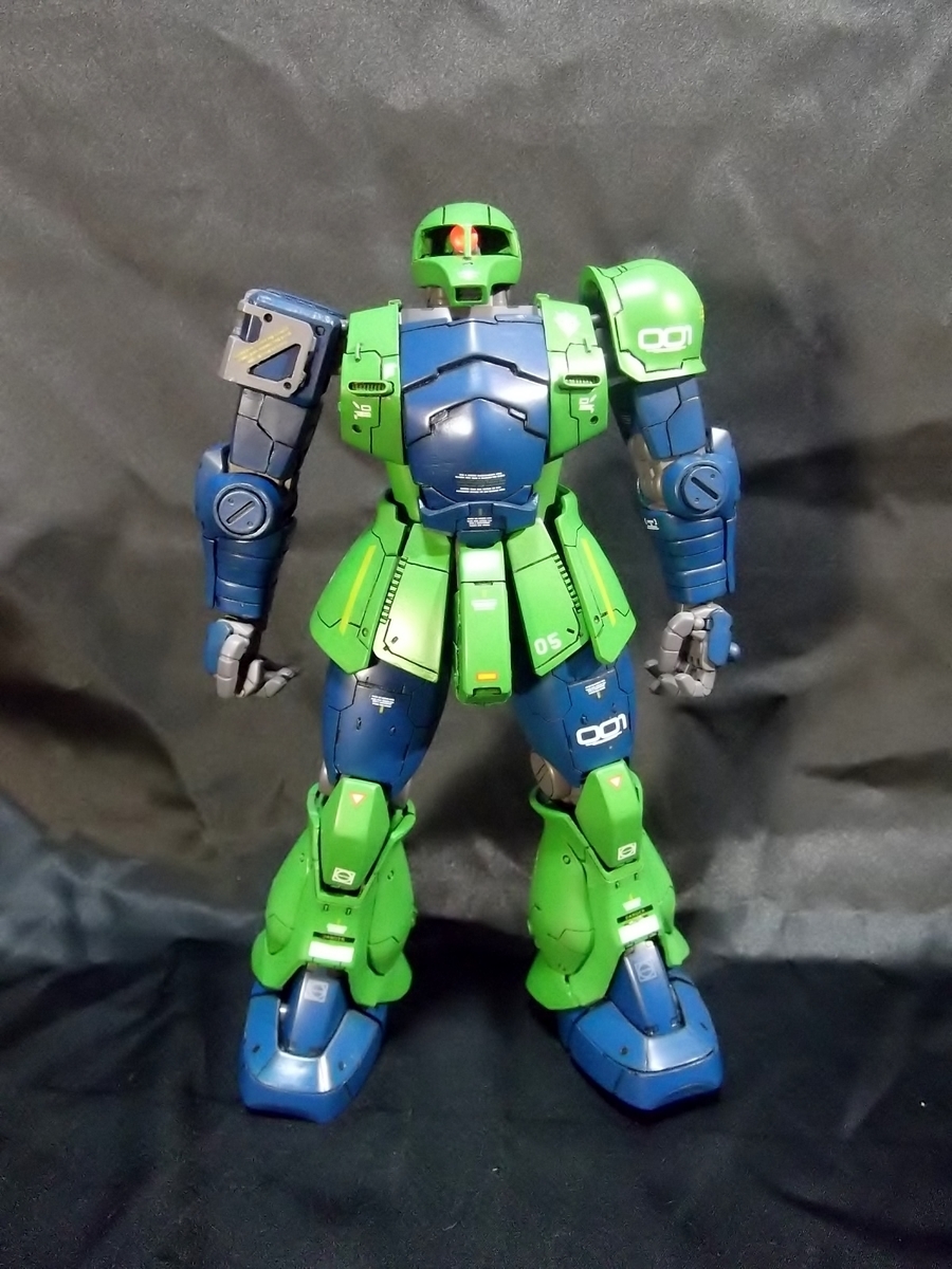 1/100 ザクⅠ(改造パーツ使用) - 田舎暮らしとガンプラ