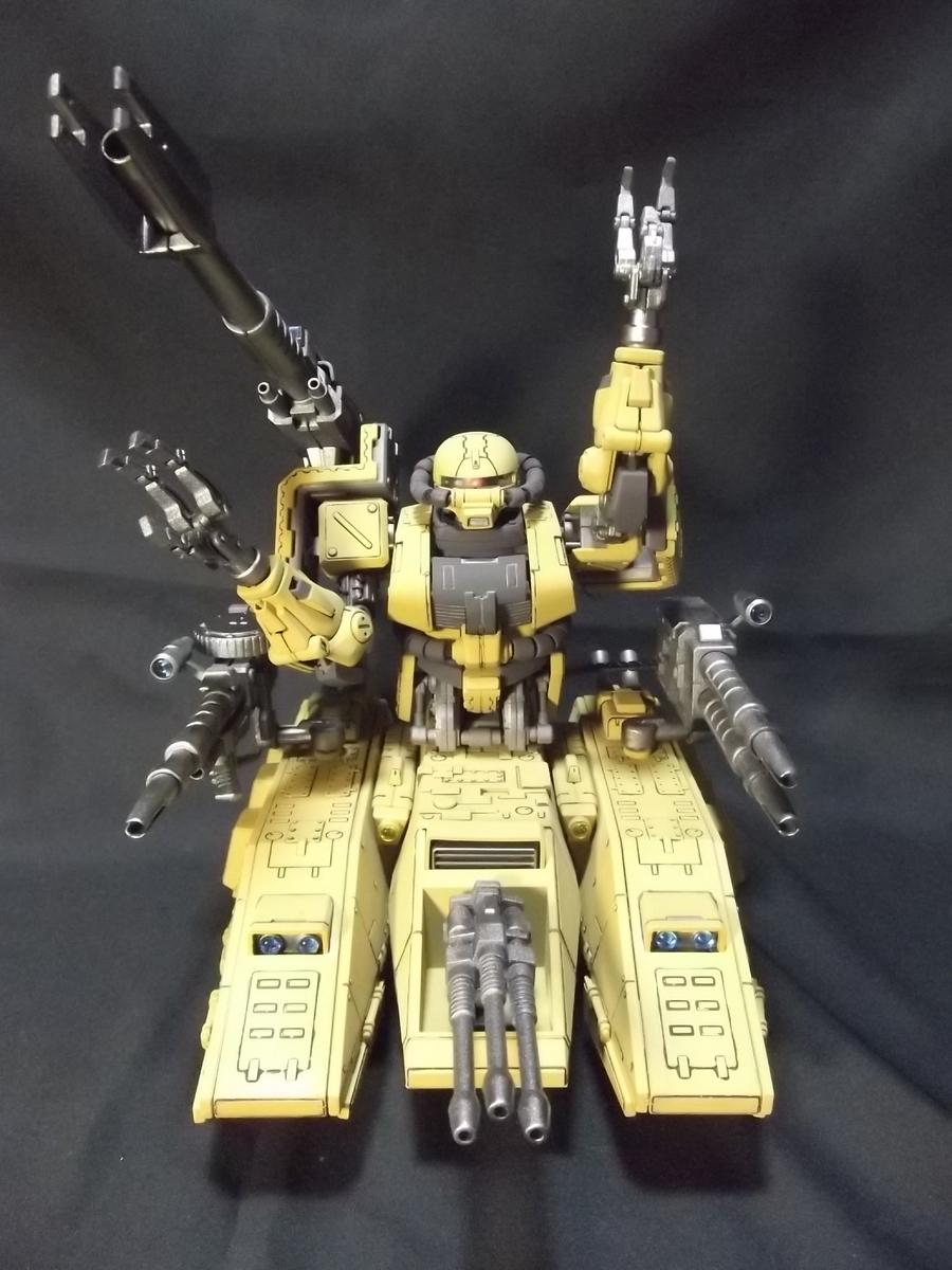 海外製　1/100ザクタンク 1/100ザクタンク(海外製) - 田舎暮らしとガンプラ