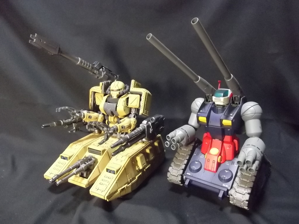 1/100ザクタンク(海外製) - 田舎暮らしとガンプラ