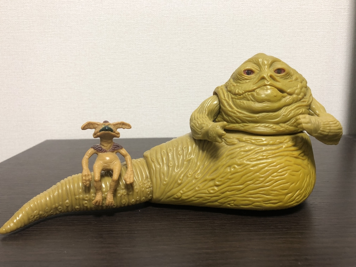 スターウォーズフィギュア オールドケナー ワンパ&ジャバ