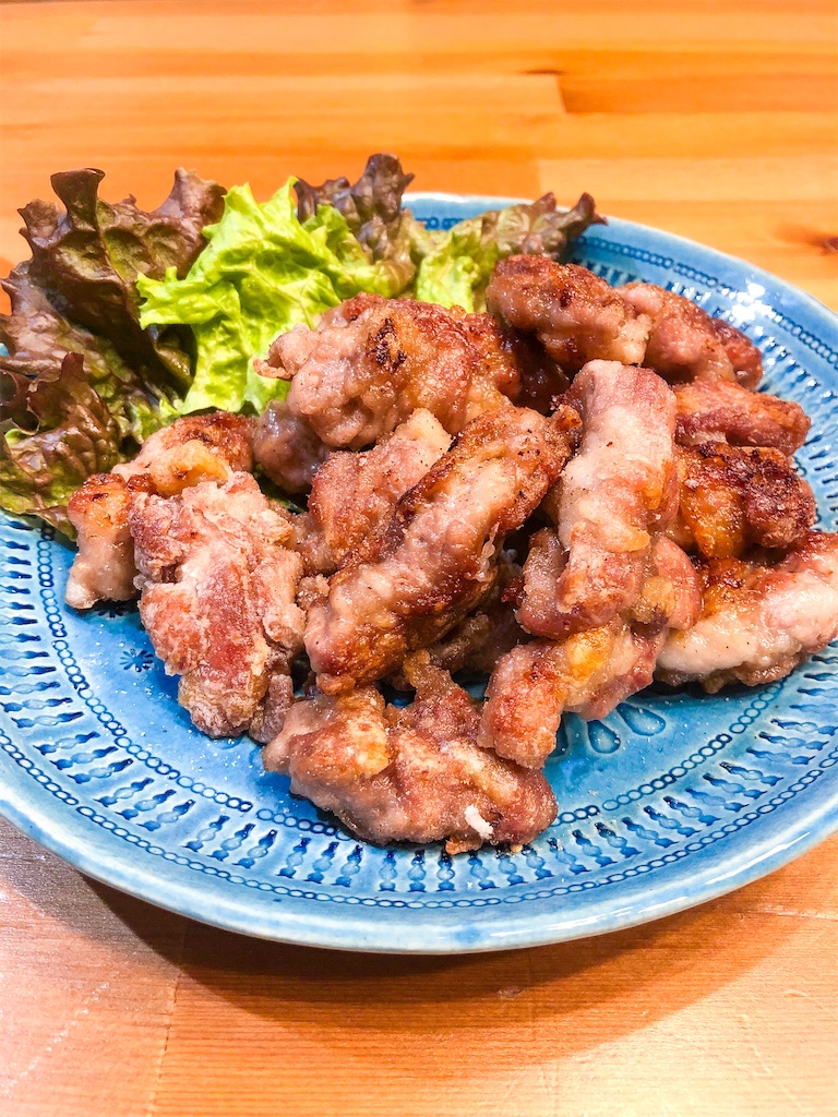 調味料１つだけ 豚こまの洋風唐揚げ 簡単レシピより簡単 だけメシ