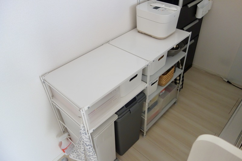 無印良品スチール作業台 本日まで！ 無印良品 スチールパイプテーブル テーブル 作業台