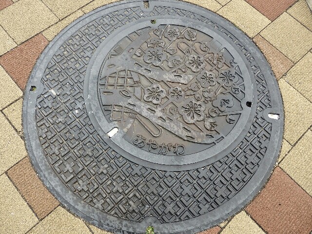 綾歌郡綾川町のマンホールの蓋1（親子蓋もあり） マンホールの蓋を撮ろう!