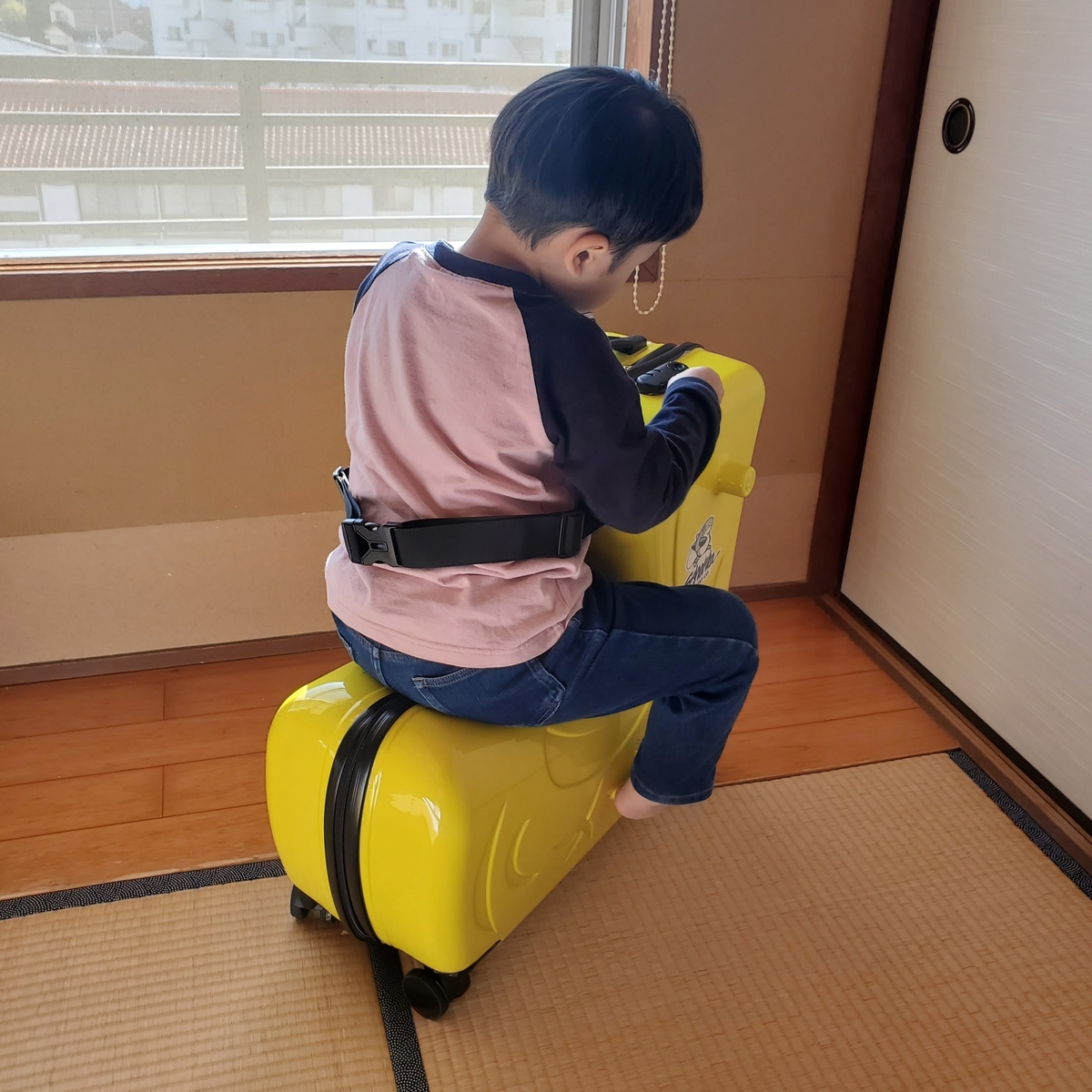 ベルトをつけた状態