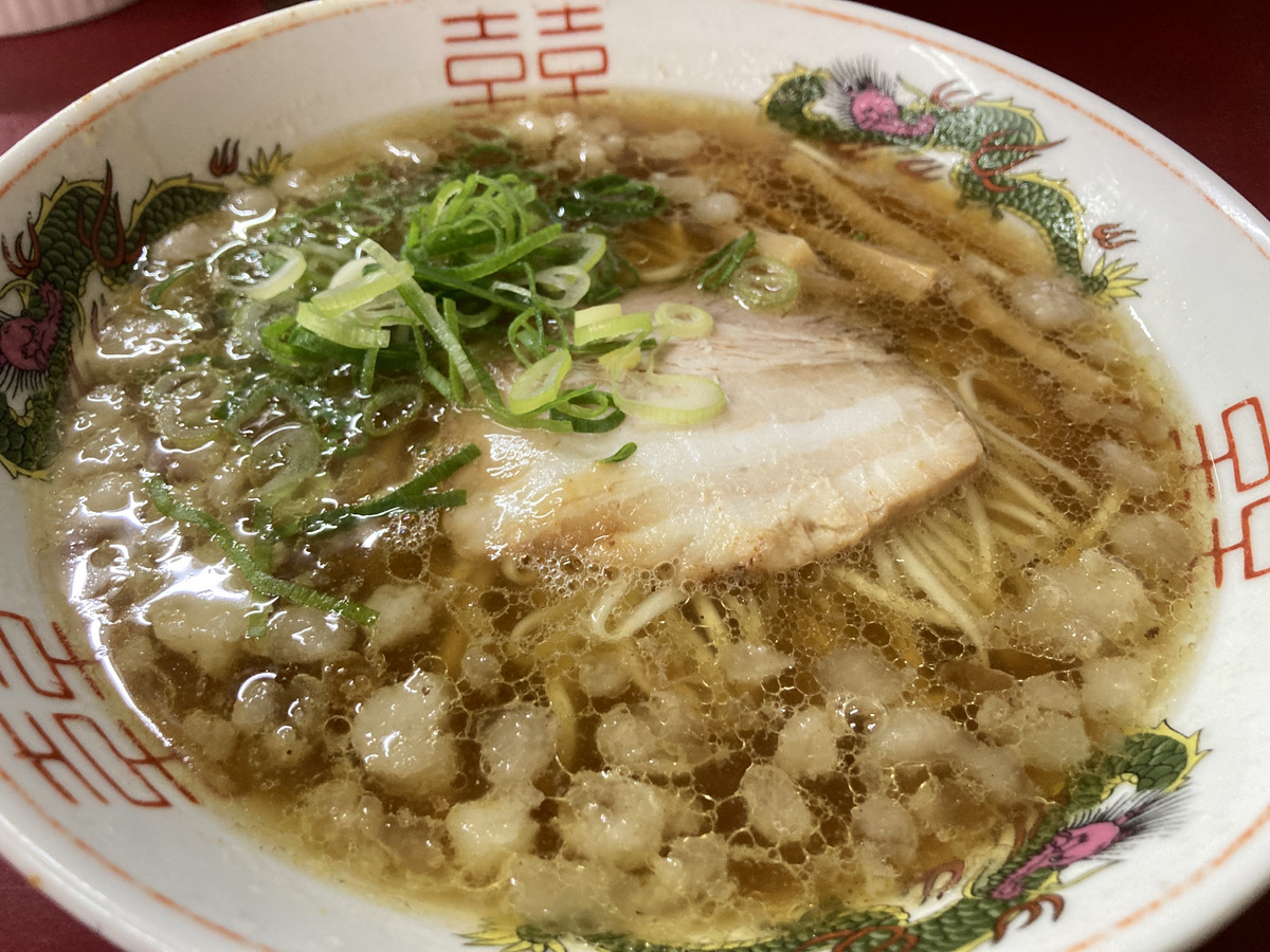 醤油ラーメン