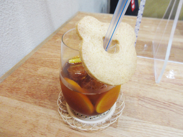 Sweets&Deco 青いクマ オレンジティ