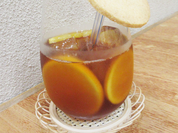 Sweets&Deco 青いクマ オレンジティ