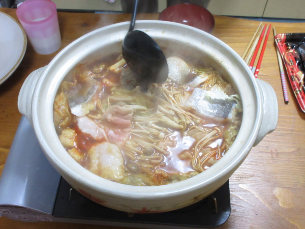 白菜を収穫しました