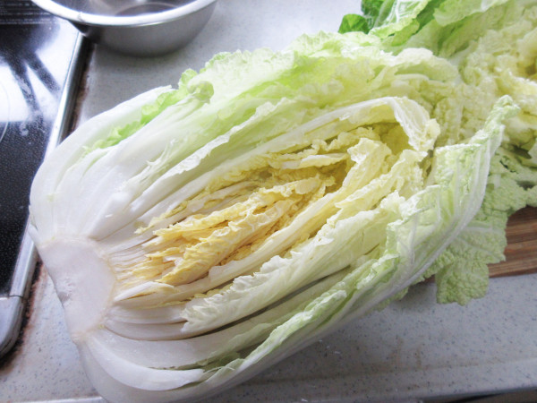 白菜漬けにチャレンジしてみました