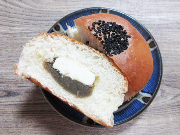 コガネパン 岐阜金町あんバター ほうじ茶
