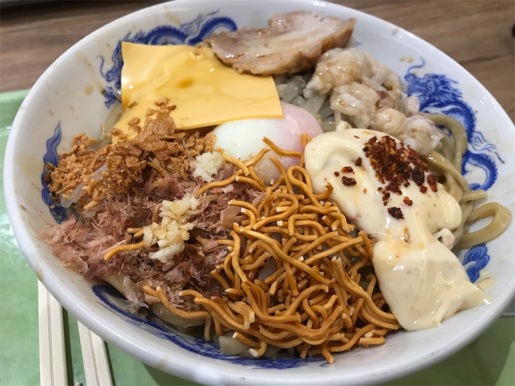 家系 壱角家のまぜそば 孤独のグルメのようなブログ