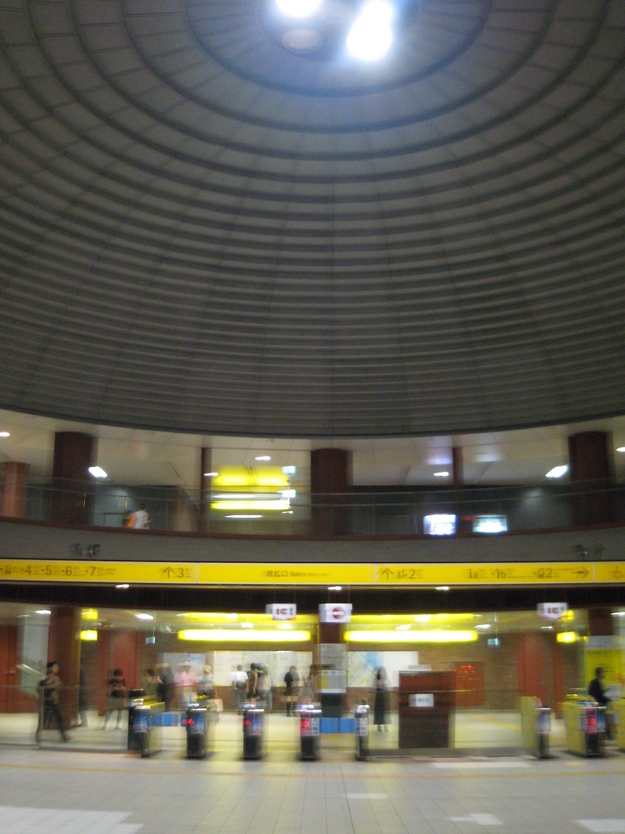2013年9月頃の東京駅