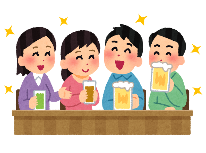 昭和の学生の飲み会