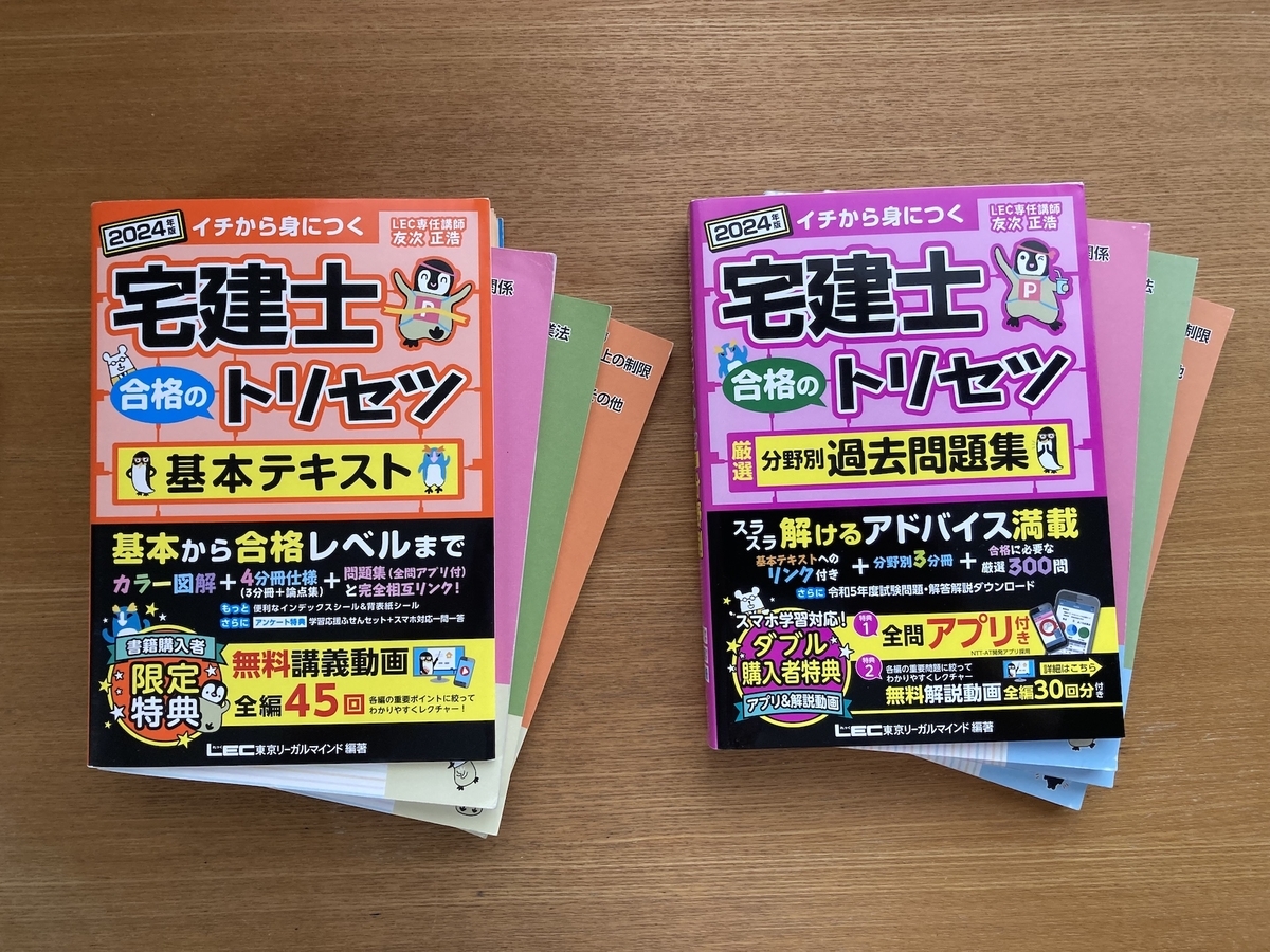 宅建士の勉強、夏の進捗