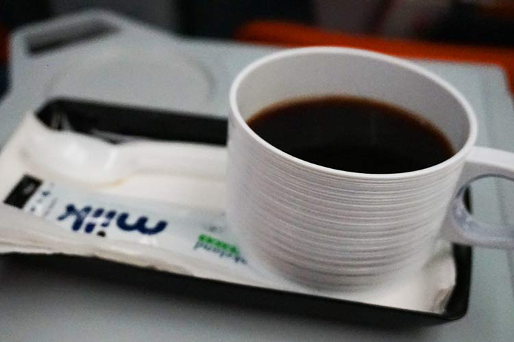 シンガポール航空　コーヒー