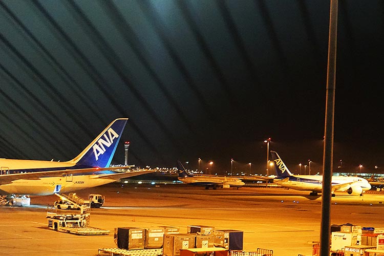 クアラルンプールのANA機