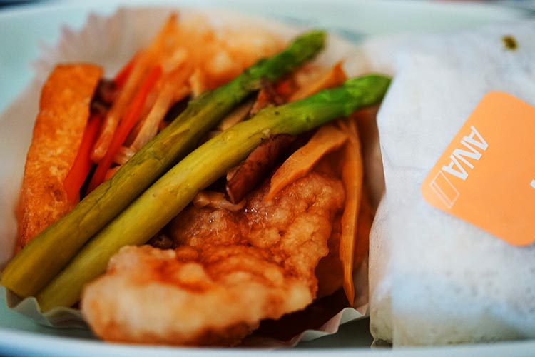 ANA ビジネスクラス　機内食　主食