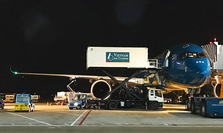ベトナム航空 ビジネスクラス搭乗レポート A350 ホーチミンから