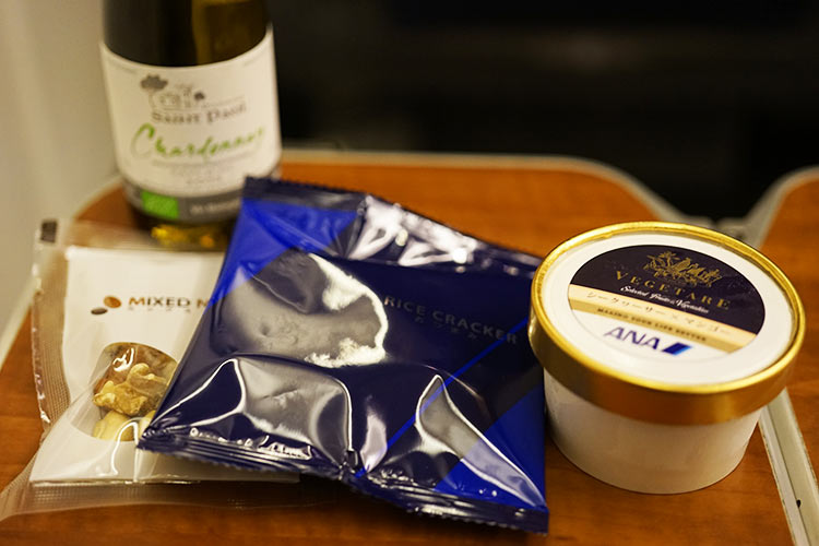 ANA プレミアムクラス機内食　デザート